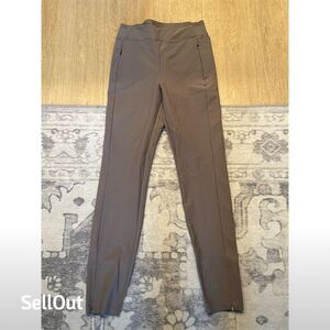 Athleta Women's Gray Joggers Size 6 Tall Zip Ankle Casual Pants